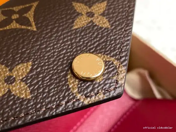 Official oldcobbler VICTORINE Vuitton Louis Wallet 0701